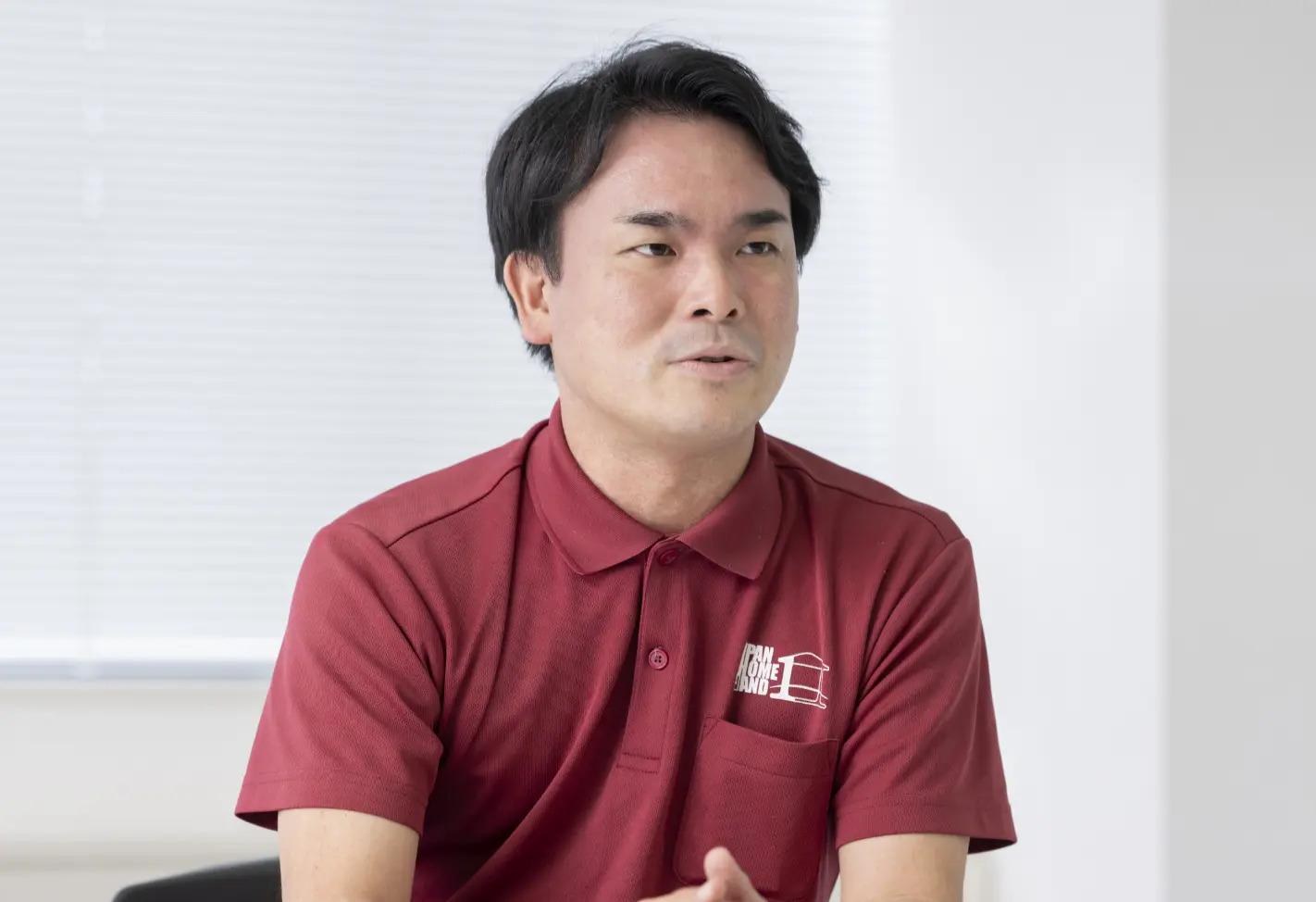 インタビュー風景