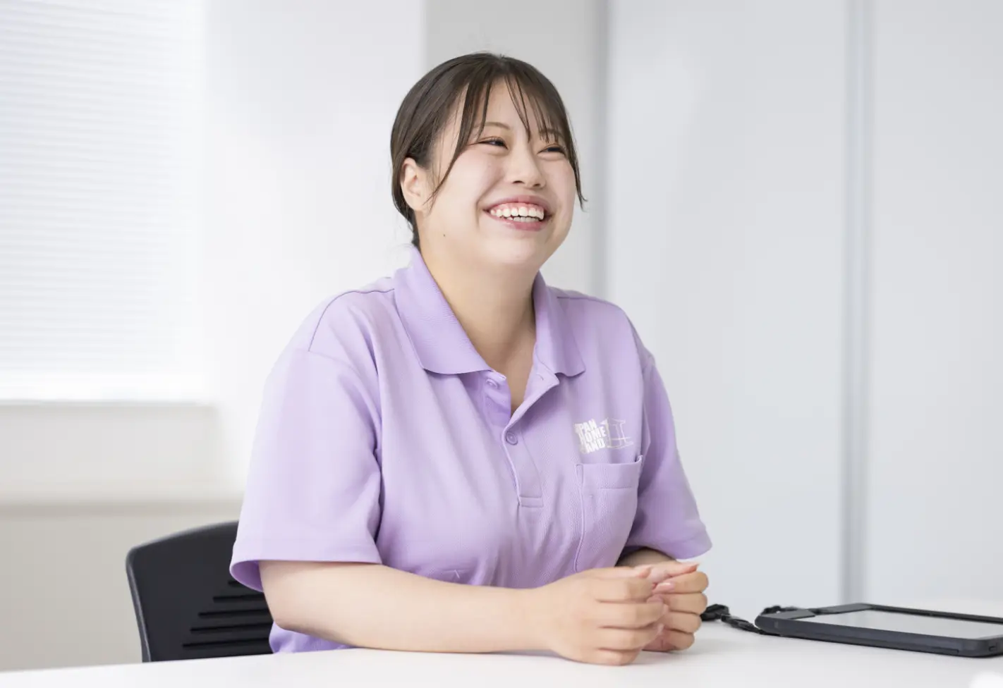 インタビュー風景