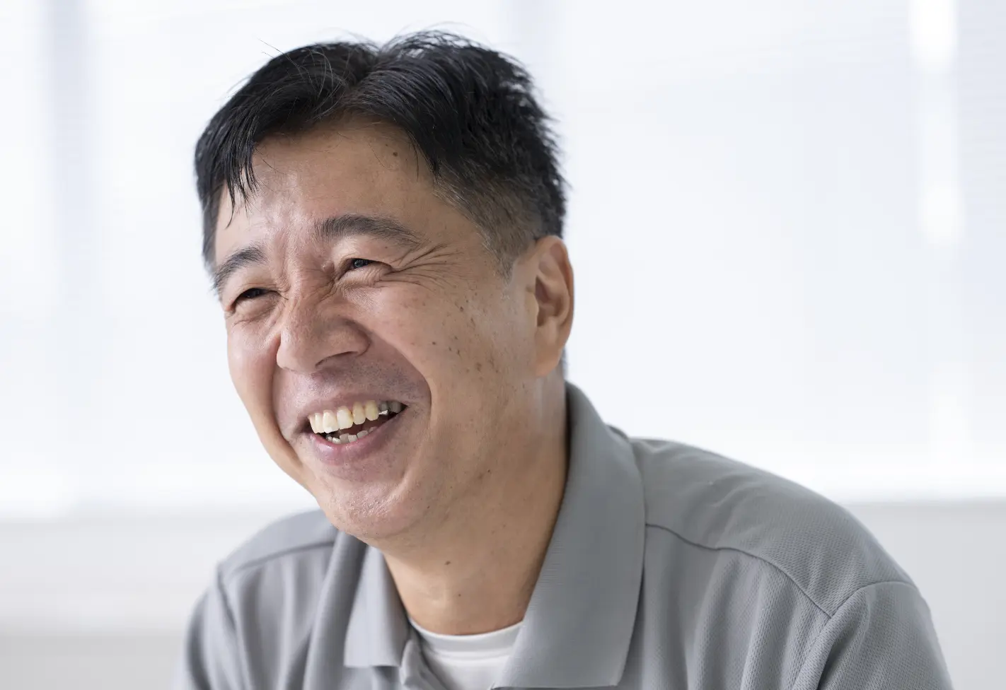 インタビュー風景