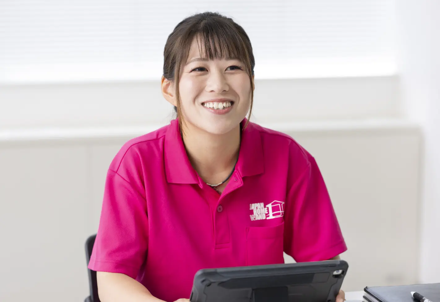 インタビュー風景